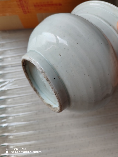 古玩陶瓷影青渣斗真品鑒賞圖