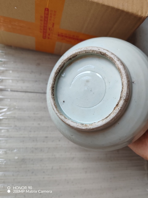 古玩陶瓷影青渣斗真品鑒賞圖