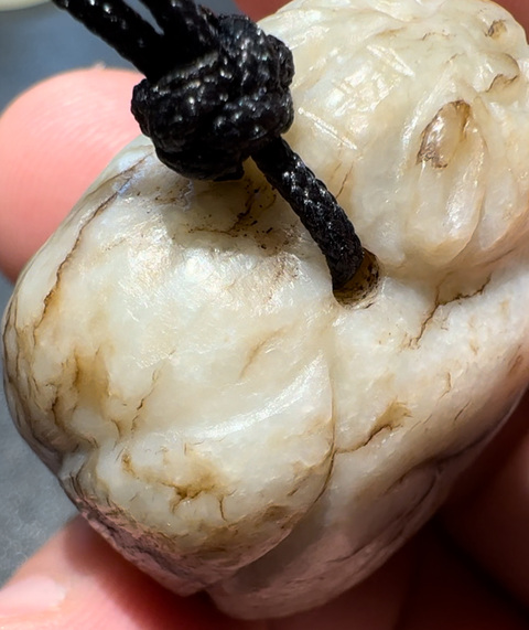 古玩玉器玉虎真品鑒賞圖