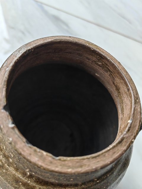 古玩陶瓷宋代青釉雙系罐真品鑒賞圖