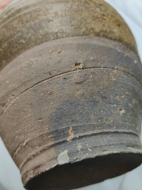 古玩陶瓷宋代青釉雙系罐真品鑒賞圖