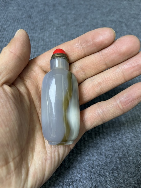 古玩雜項料器鼻煙壺真品鑒賞圖