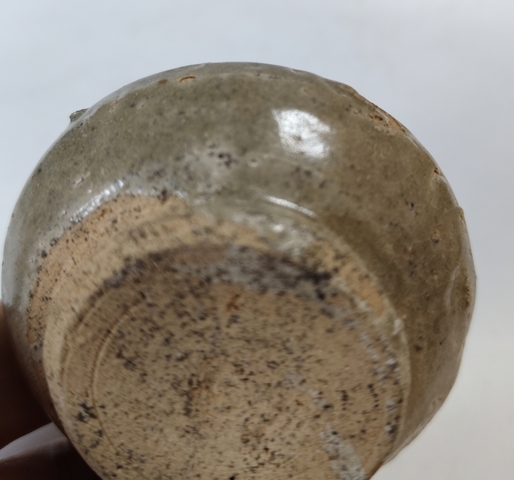古玩陶瓷龍泉青瓷水盂真品鑒賞圖