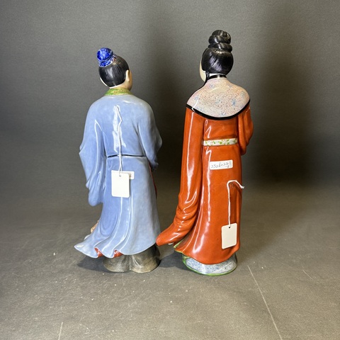 古玩陶瓷人物塑像真品鑒賞圖