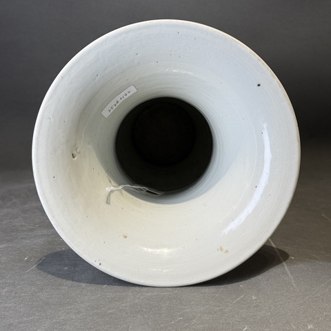 古玩陶瓷三星高照圖粉彩鳳尾尊真品鑒賞圖