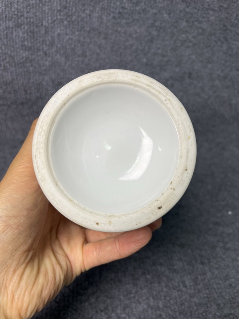 古玩陶瓷粉彩人物故事紋琵琶尊真品鑒賞圖