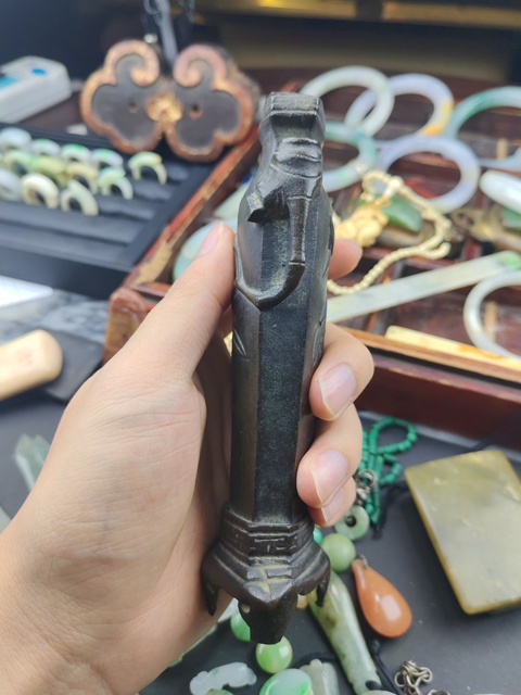 古玩銅器銅瓶真品鑒賞圖