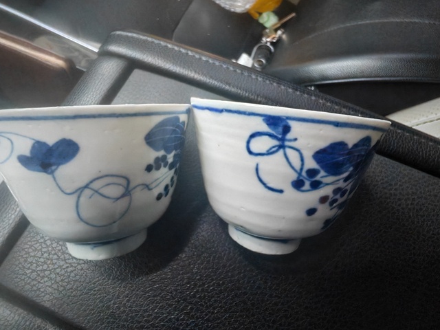 古玩陶瓷青花杯真品鑒賞圖