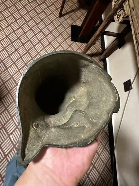古玩銅器人物銅造像真品鑒賞圖