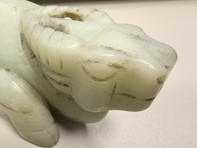 古玩玉器玉牛真品鑒賞圖