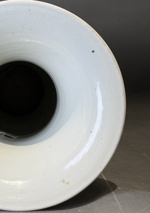 古玩陶瓷粉彩西廂記鳳尾尊真品鑒賞圖