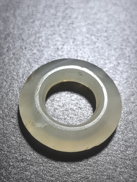 古玩玉器瑪瑙環真品鑒賞圖