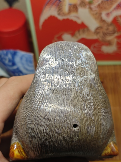 古玩陶瓷仿生瓷鴨子真品鑒賞圖