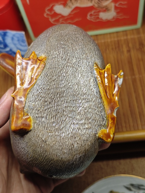 古玩陶瓷仿生瓷鴨子真品鑒賞圖