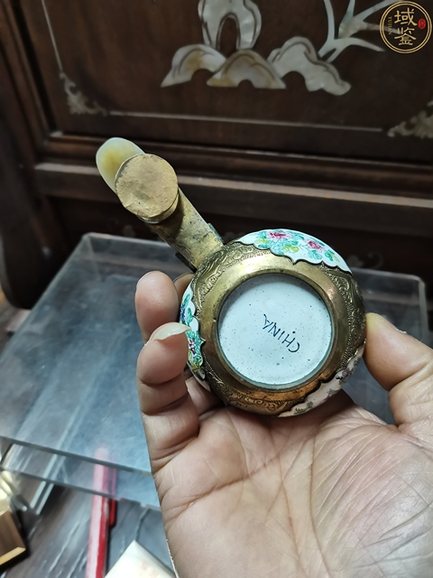 古玩陶瓷民國琺瑯彩器真品鑒賞圖