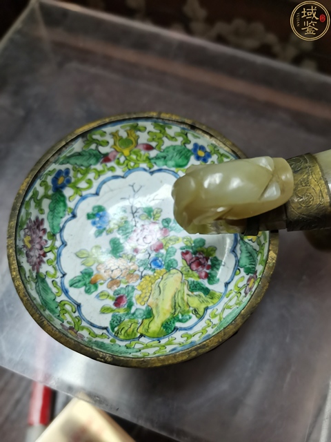 古玩陶瓷民國琺瑯彩器真品鑒賞圖