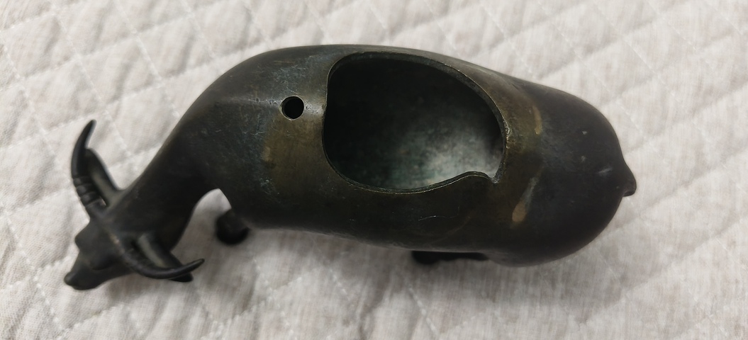 古玩銅器香熏爐真品鑒賞圖