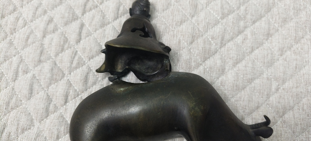 古玩銅器香熏爐真品鑒賞圖