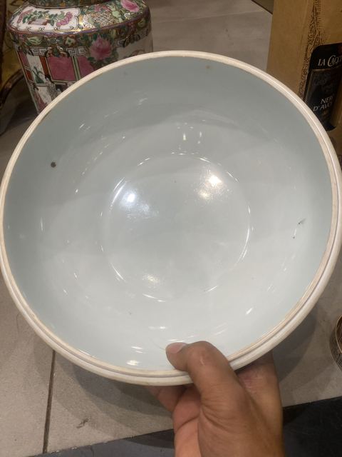 古玩陶瓷嬰戲紋捧盒真品鑒賞圖