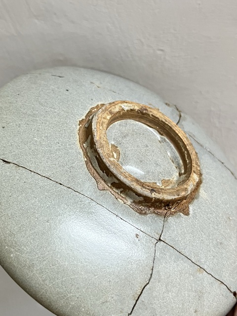 古玩陶瓷鈞窯月白釉盤真品鑒賞圖