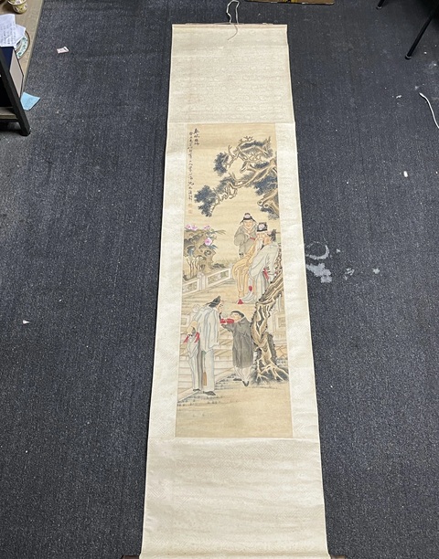 古玩字畫春風集瑞真品鑒賞圖