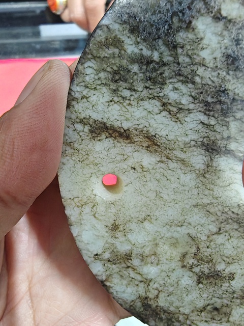 古玩玉器仿古做舊玉玦型件真品鑒賞圖