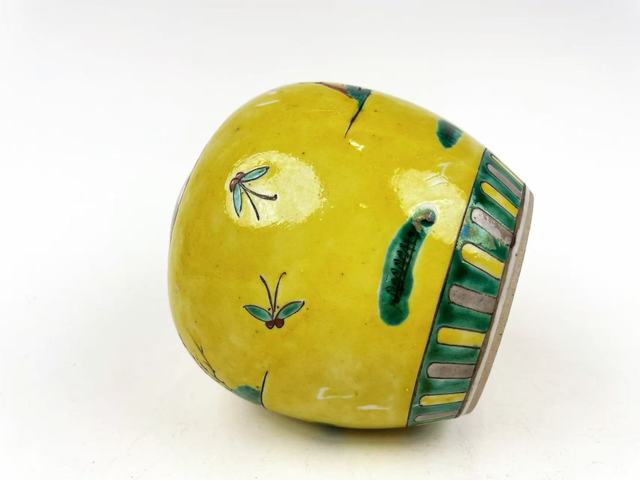 古玩陶瓷清末民初·五彩嬰戲圖罐真品鑒賞圖