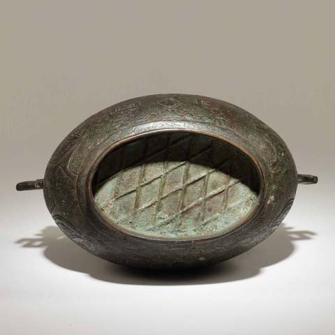 古玩銅器銅尊真品鑒賞圖