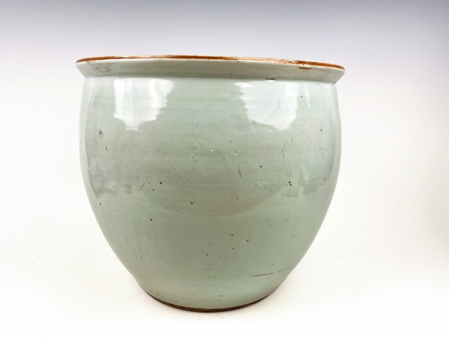 古玩陶瓷清末民初·青釉大卷缸拍賣，當(dāng)前價(jià)格688元