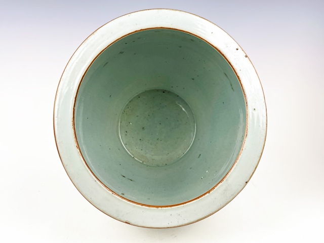 古玩陶瓷清末民初·青釉大卷缸拍賣，當(dāng)前價(jià)格688元