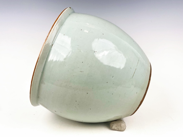 古玩陶瓷清末民初·青釉大卷缸拍賣，當(dāng)前價(jià)格688元