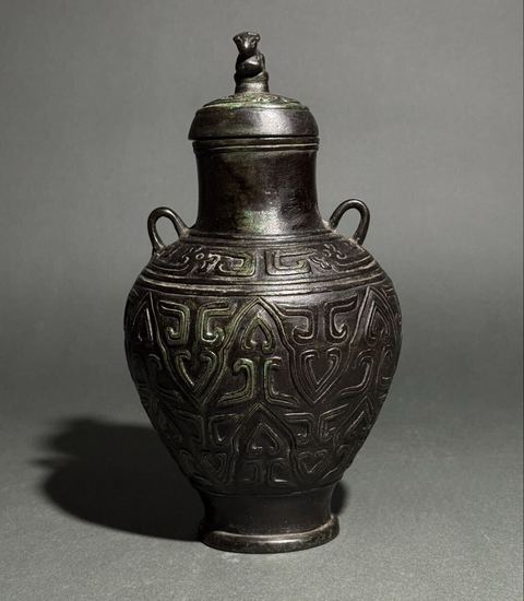古玩銅器銅壺真品鑒賞圖