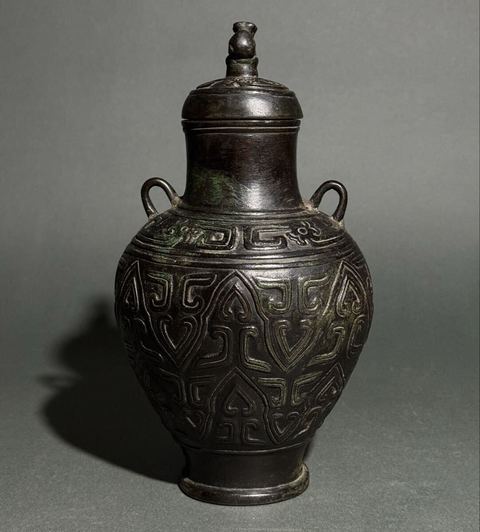 古玩銅器銅壺真品鑒賞圖