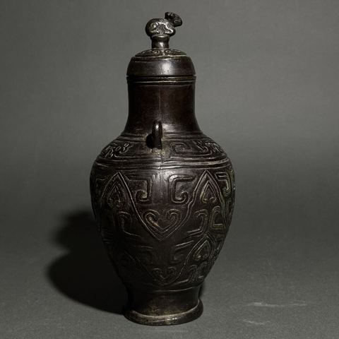 古玩銅器銅壺真品鑒賞圖