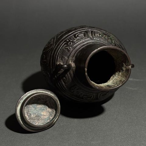 古玩銅器銅壺真品鑒賞圖