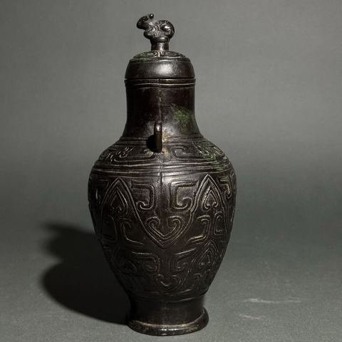 古玩銅器銅壺真品鑒賞圖