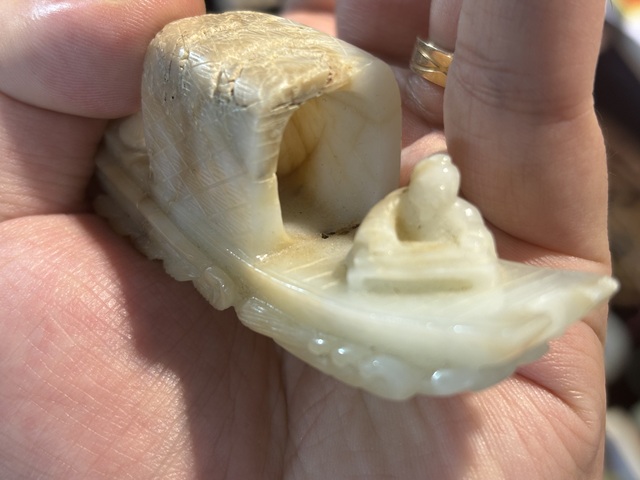 古玩玉器清·玉穿真品鑒賞圖