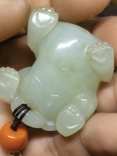 古玩玉器瑞獸真品鑒賞圖