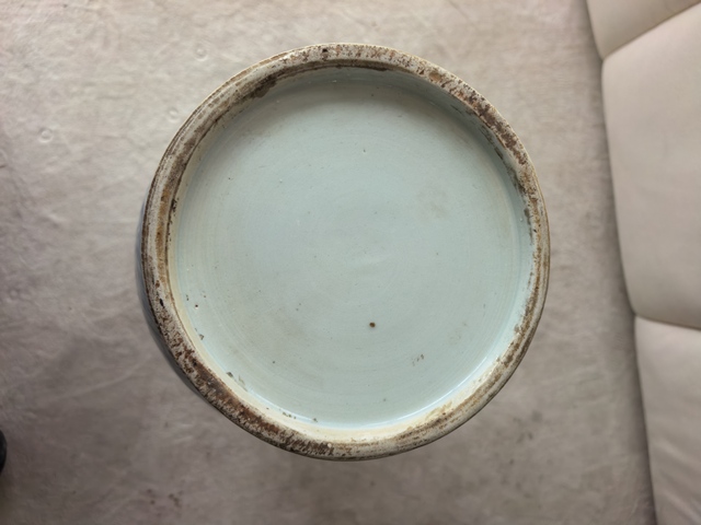 古玩陶瓷青花雙耳瓶真品鑒賞圖