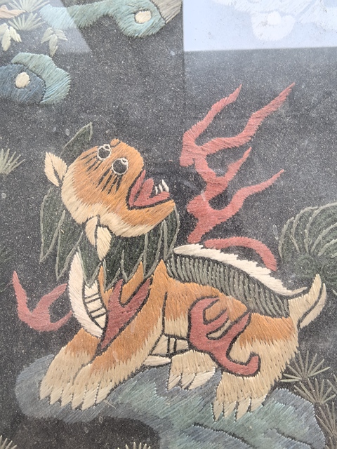 古玩雜項補子真品鑒賞圖