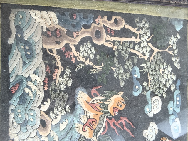 古玩雜項補子真品鑒賞圖