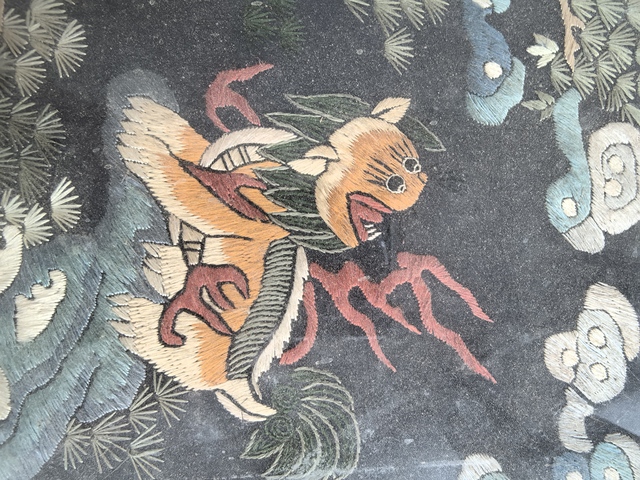 古玩雜項補子真品鑒賞圖