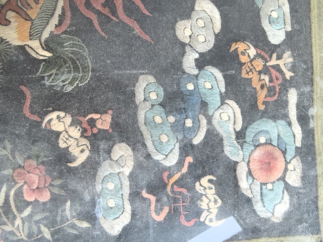 古玩雜項補子真品鑒賞圖