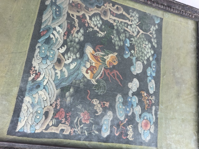 古玩雜項補子真品鑒賞圖