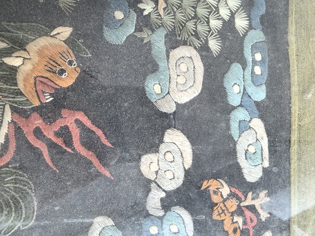 古玩雜項補子真品鑒賞圖
