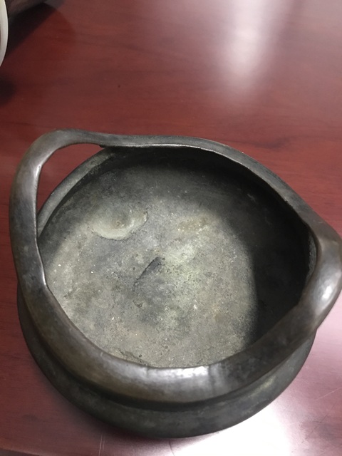 古玩銅器銅爐真品鑒賞圖
