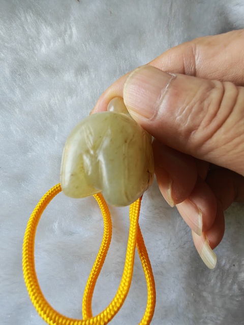 古玩玉器和田玉生肖鼠掛件真品鑒賞圖