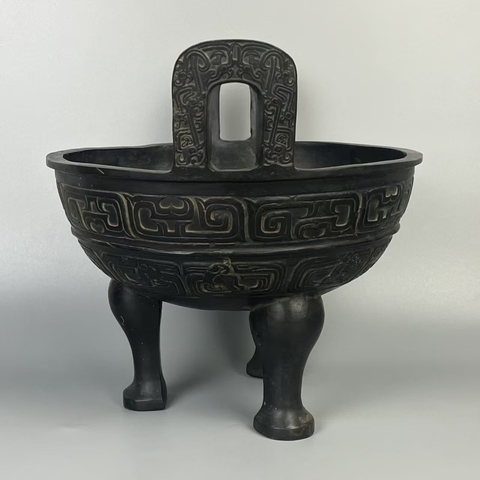 古玩雜項鼎真品鑒賞圖