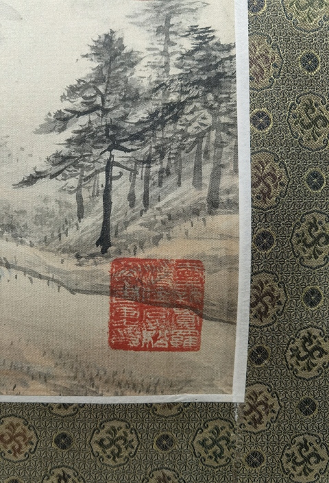 古玩字畫雙駿真品鑒賞圖