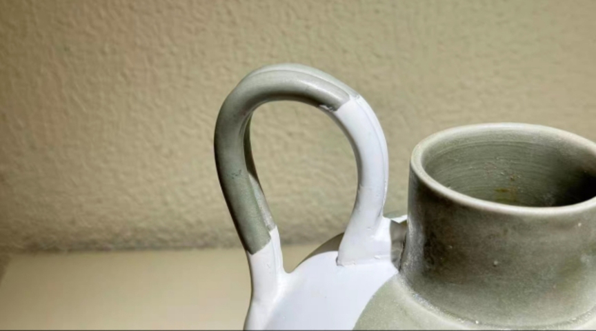 古玩陶瓷越窯標本壺真品鑒賞圖
